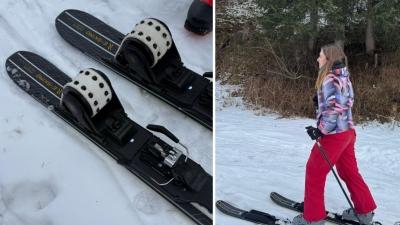 Batteria, nastro di pelle di foca e sensori: come funzionano gli e-Skimo, i primi sci elettrici