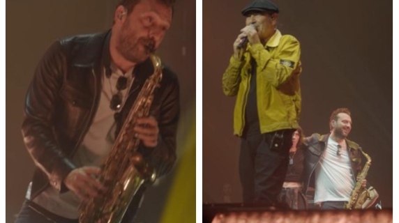 Il sax di Cesare Cremonini per il ritorno sulle scene di Luca Carboni
