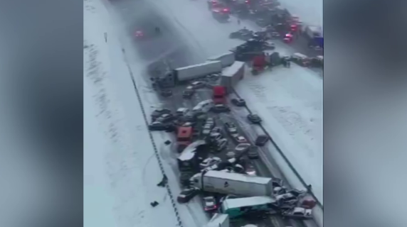 Maxi tamponamento sulle strade dell'Indiana: 45 auto coinvolte