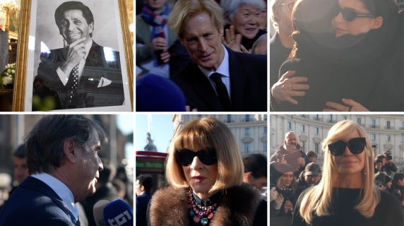 «Mi chiedeva lo sconto», «sono suo cugino», ecco chi c’era ai funerali di Valentino: il videoracconto