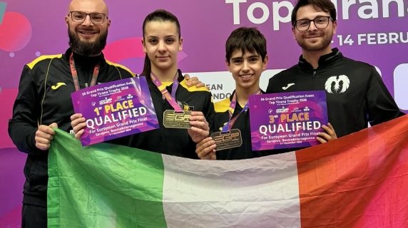 Taekwondo, le giovani promesse Ginevra Lisi e Alberto Conti si qualificano per il Final Grand Prix di Sarajevo