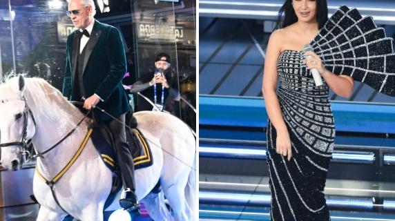 Andrea Bocelli a cavallo, Elettra Lamborghini che saluta: «Tanto non torno più sul palco». I momenti clou della finale di Sanremo 2026