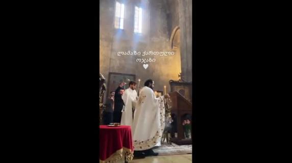 Il matrimonio di Khvicha Kvaratskhelia e Nitsa Tavadse Corriere TV