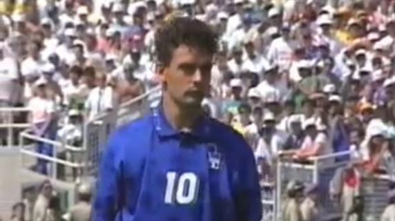 Il rigore sbagliato da Baggio ai Mondiali USA 1994 nella finale contro