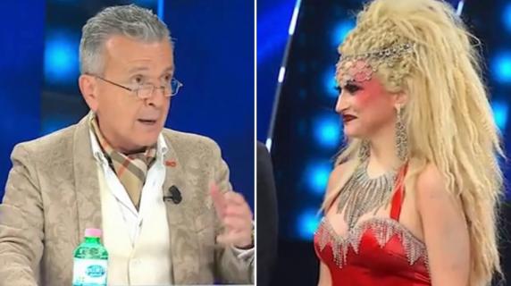 I commenti imbarazzanti di Pupo al «Tale e Quale Show»: «Sono intenditore delle parti basse»