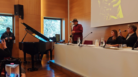 Bergamo Jazz 2025, l'improvvisazione di Joe Lovano e Antonio Faraò