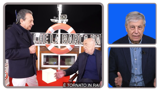 Il ritorno in Rai di Piero Chiambretti, a bagnomaria sul Tevere