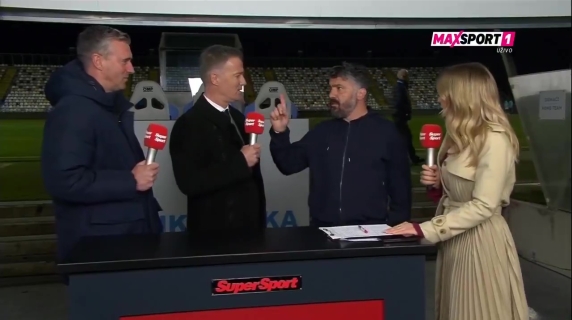 «Ringhio» Gattuso colpisce ancora: litiga in tre lingue diverse con il giornalista croato