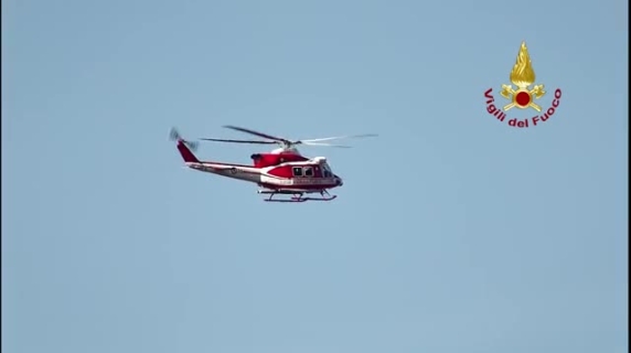 Il salvataggio della donna dispersa nei boschi sopra Sesto Fiorentino