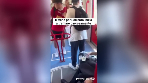 Circum, il treno vibra all'impazzata