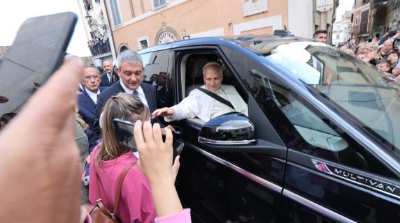Papa Leone XIV a Genazzano: «Avete un dono così grande qui»