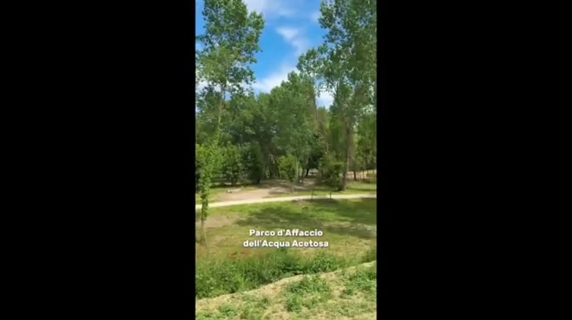 Un'oasi naturalistica al posto del campo nomadi e della discarica: è il Parco d'affaccio dell'Acqua Acetosa