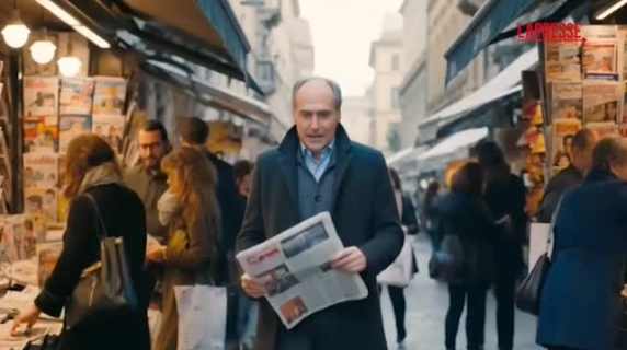 Ue, presentato a Bruxelles il primo spot politico al mondo interamente realizzato con l'IA