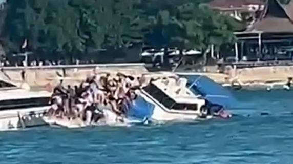Tragedia sfiorata al largo di Bali: traghetto turistico si ribalta con 89 persone a bordo