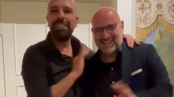 Checco Zalone sfida il mentalista Walter Di Francesco sulla geografia