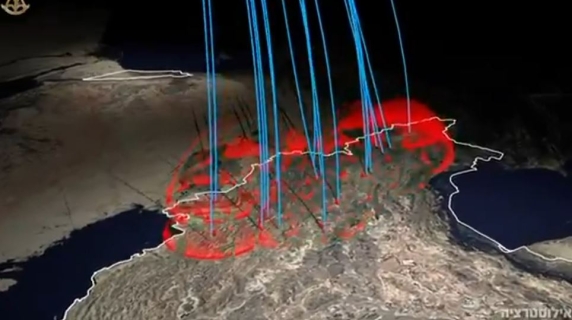 Israele attacca l'Iran con 200 aerei da combattimento, ecco l'illustrazione dell'Idf sul blitz
