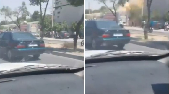 Il momento in cui un missile israeliano colpisce Isfahan in Iran