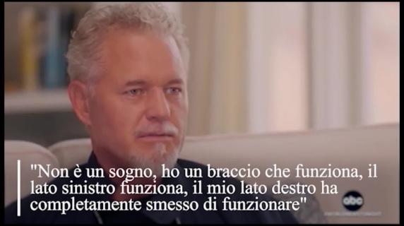 La prima intervista di Eric Dane dall'annuncio della malattia: «Il mio braccio destro non funziona più»