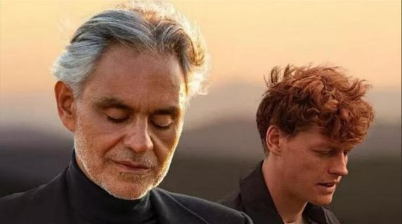Musica, Andrea Bocelli e Jannik Sinner duettano in «Polvere di Gloria»: l'anteprima