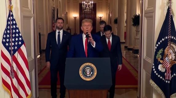 Usa attaccano Iran, Trump: «Spettacolare successo militare, il bullo del Medio Oriente deve fare la pace»