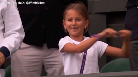 Wimbledon, è virale il balletto di Djokovic con la figlia Tara: ecco cos'è il Pumpaj