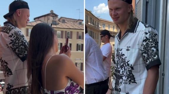 Vacanze romane per Haaland, dalla Fontana di Trevi a TRinità de' Monti: ecco le tappe romane dell'attaccante del Manchester City
