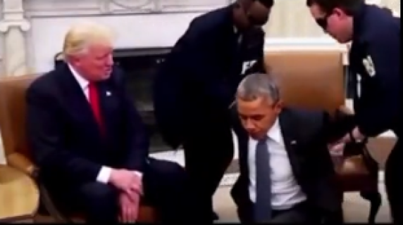 Obama arrestato nello Studio Ovale, Trump posta il video fake realizzato con la Ai