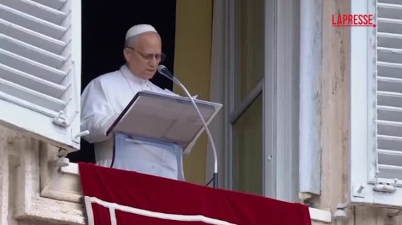 AGaza, Papa Leone XIV a Piazza San Pietro: «I civili sono schiacciati dalla fame»