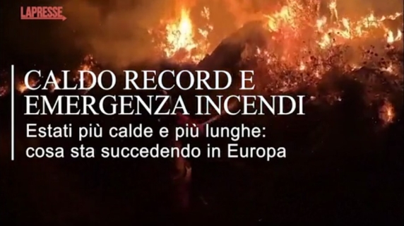 Caldo record ed emergenza incendi in una delle estati più calde e lunghe in Europa: ecco cosa sta succedendo - La videoscheda