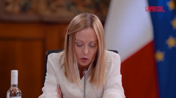 Ponte sullo Stretto, Meloni: «Sarà un simbolo ingegneristico di rilevanza globale»