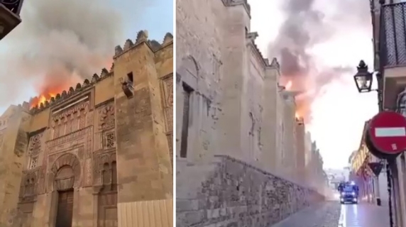 Spagna: fiamme nella Moschea-Cattedrale di Cordova, forse un corto circuito