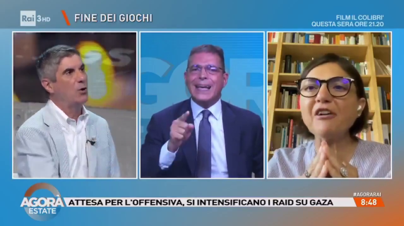 La lite furibonda tra Riotta e Capezzone finisce a insulti: «Fate tacere i cafoni in studio!»