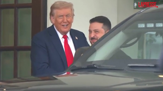 Vertice di Washington: Donald Trump accoglie Zelensky alla Casa Bianca
