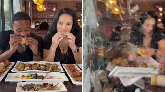 Due influencer travolti da un suv mentre recensivano ristorante in Texas: lo schianto ripreso in diretta