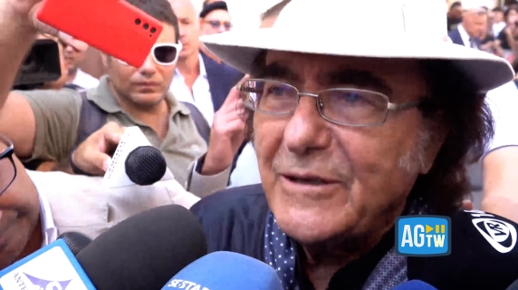 Al Bano al funerale di Baudo a Militello: «Io e Pippo siamo diventati fratelli da madri diverse»