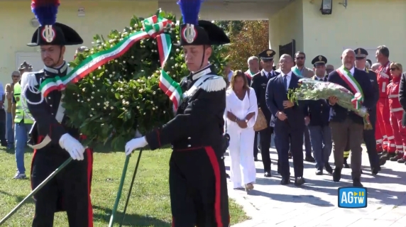 Il sindaco alla commemorazione del terremoto di Amatrice: «I miei figli vivi per miracolo, questo sarà l’anno della consapevolezza»