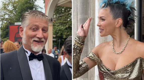 Da Rose Villain (con cresta punk) al ministro Giuli, ecco chi c'era alla prima della Mostra del Cinema di Venezia