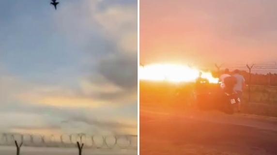 Jet si schianta nelle prove dell'air show in Polonia, morto il pilota