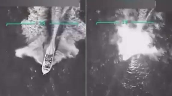 Gli Usa affondano una barca di presunti narcos al largo del Venezuela: il video dell'attacco