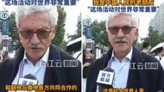 Il video di D'Alema alla Parata della vittoria in Cina: «La lotta del popolo cinese fu importante per la sconfitta di nazismo e fascismo»