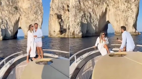 La proposta di matrimonio a Ida Di Filippo di Casa a prima vista: il fatidico «sì» davanti ai Faraglioni di Capri