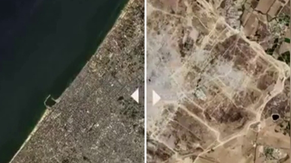 Gaza, com'era e com'è oggi: rasa al suolo a due anni dal 7 ottobre 2023