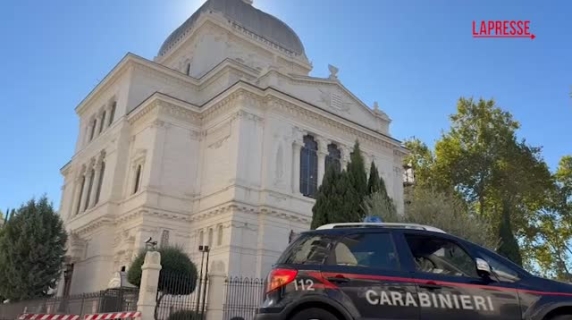 Ghetto ebraico blindato a Roma per la ricorrenza del 7 ottobre