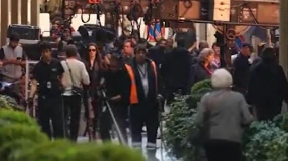 In centro a Milano le riprese per 