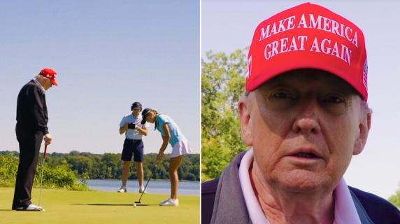 La nipote di Trump sorprende TikTok: golf con il nonno e rap russo in sottofondo