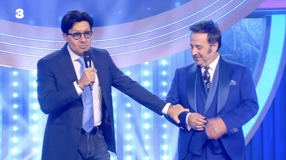 Gialappa Show, Pantani è Piersilvio: «La Toffanin mia moglie? Non so, non seguo il gossip...»