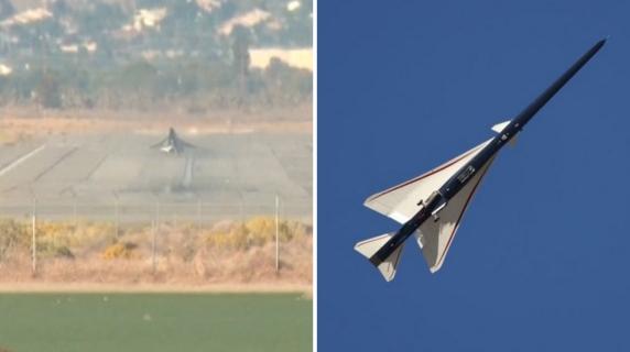 Il jet X-59 supersonico «silenzioso» della Nasa: niente più onde d'urto alla rottura del muro del suono ma «il tonfo della portiera di un'auto»