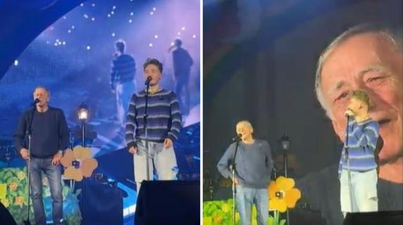 Il successo di Alfa al Forum di Assago: canta con Vecchioni