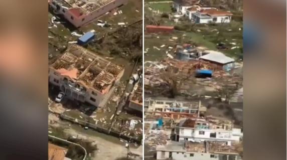 Giamaica, la distruzione dopo il passaggio l'uragano Melissa nelle immagini del drone