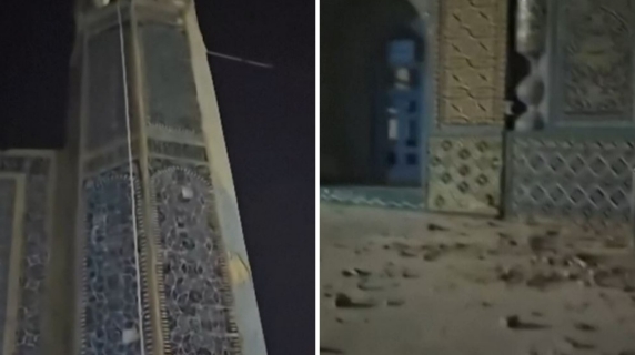 Danneggiata la storica Moschea Blu di Mazar-e Sharif: il video di quel che resta dopo il terremoto in Afghanistan